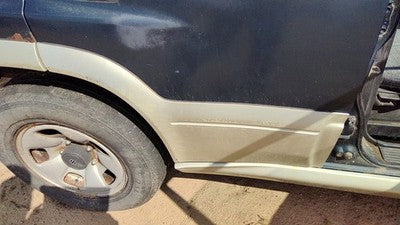 96-97 Suzuki Sidekick Passenger Right Rear Moulding From Door Back Trim Strip