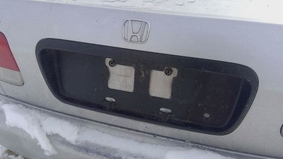 1996-1999 Honda Civic License Plate Trim Surround Panel Oem Tail Trunk Finish