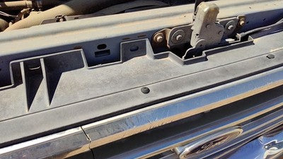1987-1991 Ford F150 Top Plastic Cover Above Radiator Support Oem Upper Shield