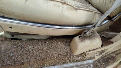 1980 Cadillac Deville Driver Left Power Seat Track With Motors Only Oem