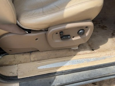 04 Rainier Passenger Right Side Power Seat Switch With Trim Panel Oem Tan 332