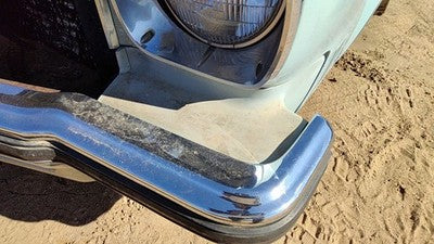74-75 Cutlass Supreme Driver Left Front Fender Filler Moulding Trim Strip Blue