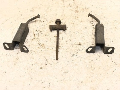 1986 Corvette Spare Tire Carrier With Mount Bracket Set Hardware Cover Shield