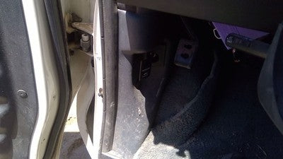 1993 Ford Van E150 Driver Left Lower Kick Trim Panel Oem Gray