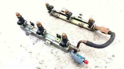 2006 Honda Accord Complete Fuel Rail With Injectors Set Loaded Oem 3.0L 7132061