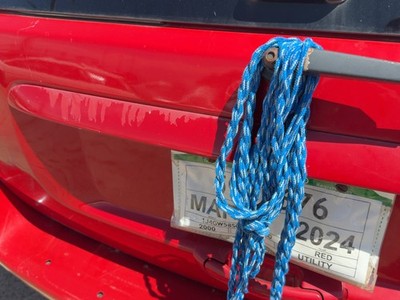 00 Grand Cherokee License Plate Trim Tail Trunk Finish Flame Red Pr4
