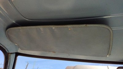 1986 Dodge Ram W150 Driver Left Sun Visor Oem Blue