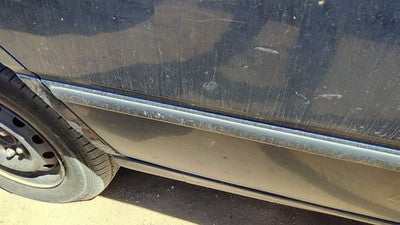 97-99 Camry Passenger Right Rear Moulding From Door Oem Back Trim Strip Blue 8L3