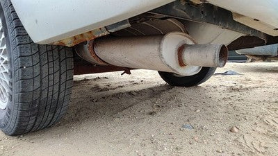 1989 Olds Cutlass Calais Rear Muffler With Exhaust Tip Oem
