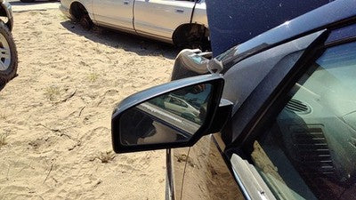 2007-2012 Nissan Sentra Driver Left Side Mirror Door Mounted Oem Black Kh3