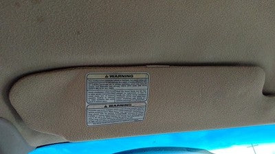 1997 Ford F150 Driver Left Sun Visor Oem Tan Mx