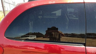 01-07 Town Country Passenger Right Rear Quarter Glass Back Side Window Oem