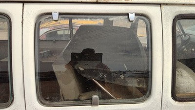 1971-1977 Dodge Van B200 Passenger Right Rear Side Window Door Glass Oem Front
