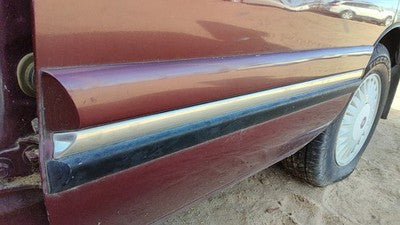 98 Buick Lesabre Driver Left Rear Moulding From Door Back Trim 51B Bordeaux Red