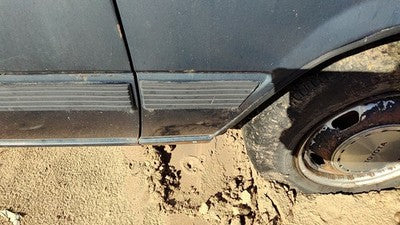 1986 Toyota Camry Passenger Right Moulding From Fender Oem Trim Strip
