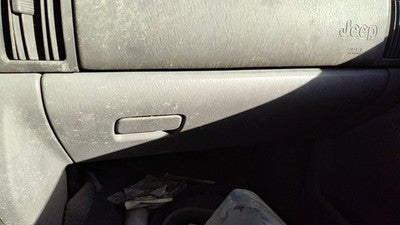 2001 Jeep Grand Cherokee Glove Box Assembly Complete Door With Latch Oem Gray