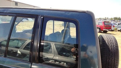 1991-1998 Suzuki Sidekick Driver Left Rear Quarter Glass Back Side Window Oem
