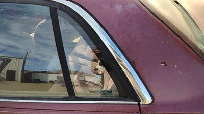1992-1999 Buick Lesabre Driver Left Rear Vent Window Back Door Glass With Frame
