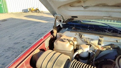 1988-1998 Gmc Sierra 2500 Passenger Right Hood Hinge Oem White 15616750