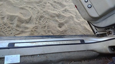 2003 Lincoln Town Car Driver Left Lower Kick Trim Panel Oem Gray
