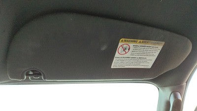 2007-2009 Ford Expedition Passenger Right Sun Visor Oem 1W Black/Camel