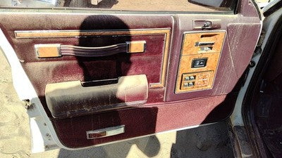 1989 Buick Century Driver Left Front Inside Door Trim Panel Only Oem Red
