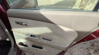 05-06 Altima Passenger Right Rear Door Trim Panel With Switches Back Blond C