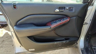 2004-2006 Acura Mdx Driver Left Front Door Trim Panel With Master Switch Black