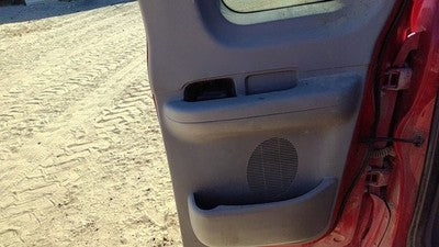 1999-2003 Ford F150 Passenger Right Rear Door Trim Panel Back Gray