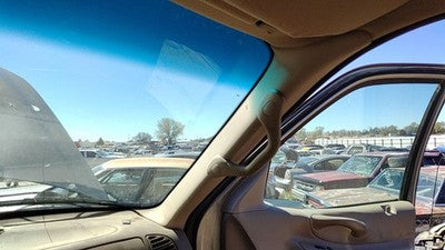 01 Expedition Passenger Right A Pillar Trim Windshield Post Panel Oem Tan Fh