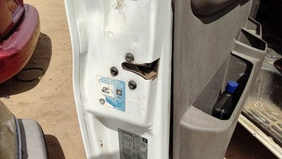 2010-2014 Chevy Express Van Driver Left Front Door Latch With Rods/Cables Oem