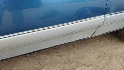 1989 Olds Cutlass Calais Driver Left Front Moulding From Door Trim Blue 2 Door