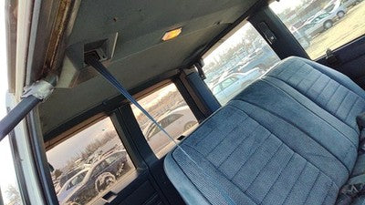 1993 Gmc Safari Passenger Right Rear Seat Belt Retractor Oem Shoulder Blue