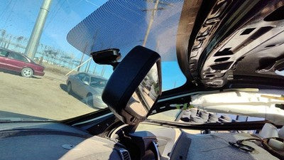 2009-2012 Gmc Acadia Inside Rear View Mirror Oem Windshield Mounted 22915244