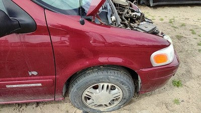 1997-2004 Chevy Venture Passenger Right Front Fender Oem Red 72U 88951575
