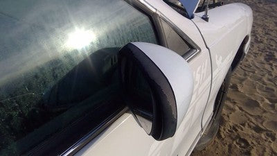1991-1994 Chevy Caprice Passenger Right Side Mirror Door Mounted Oem White