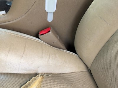 2004 Buick Rainier Driver Left Front Seat Belt Buckle Receiver Oem Tan 332