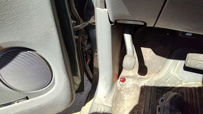 2007 Dodge Caravan Driver Left Lower Kick Trim Panel Oem Slate Gray D5