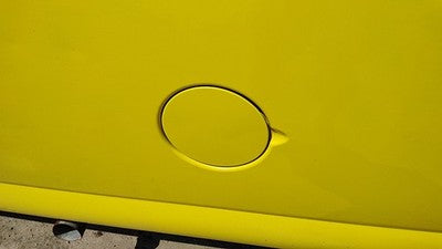 2000-2002 Express Van 2500 Fuel Tank Door With Hinge Gas Lid Oem Filler Yellow