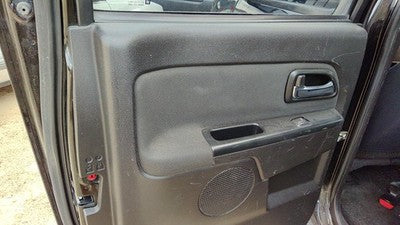 2007-12 Gmc Canyon Driver Left Rear Door Trim Panel With Switches Back Ebony 19J