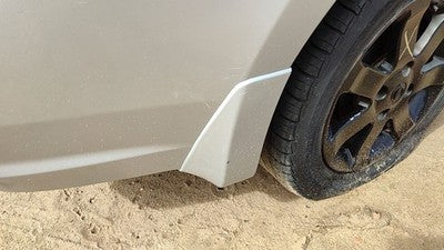 2010 Nissan Sentra Sr Passenger Right Rear Moulding On Quarter Panel Silver K23