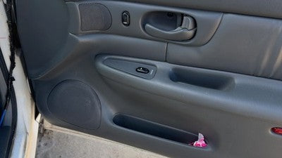 00-05 Buick Century Passenger Right Front Door Trim Panel With Switches Gray 93B