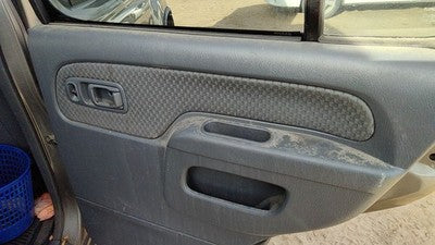02-04 Xterra Passenger Right Rear Door Trim Panel With Switches Back Gray K