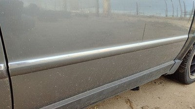 2001-2005 Vw Passat Passenger Right Front Moulding From Door Trim Strip Silver