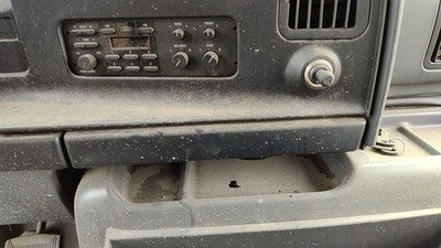 1992-1996 Ford Van E250 Slide Out Dash Mounted Cup Holder Assembly Oem Gray