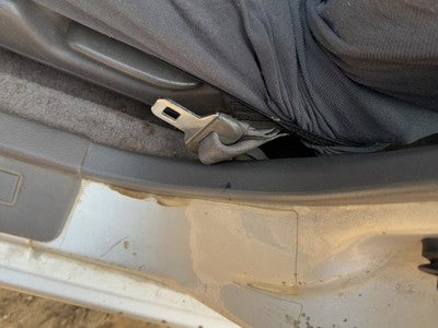 1990 Subaru Legacy Driver Left Lap Belt Retractor Oem Gray