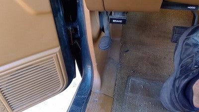 1993 Dodge Dakota Driver Left Lower Kick Trim Panel Oem Tan