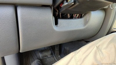 2005-07 Jeep Liberty Lower Dash Under Column Knee Bolster Trim Panel Oem Gray D5