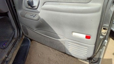 97-99 Chevy Suburban Passenger Right Front Inside Door Trim Panel Only Gray 132