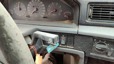 1985-1992 Volvo 740 Windshield Wiper Control Switch Column Lever Assembly Oem